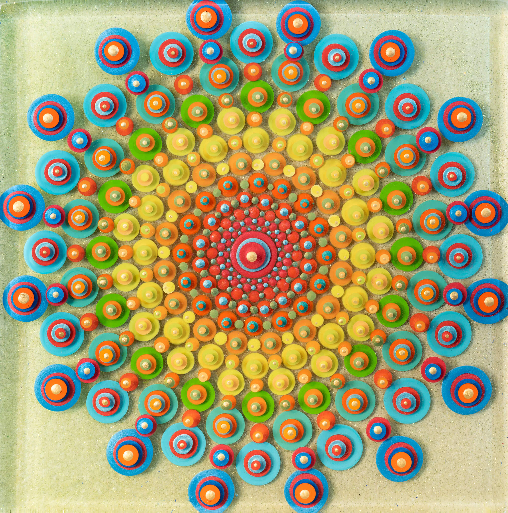 Mandala rainbow 1 series